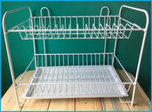 Escurre plato eco doble blanco